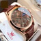 Elegant Mens Waterproof Quartz Watch With Leather Strap 0