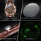 Elegant Mens Waterproof Quartz Watch With Leather Strap 1