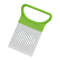 Stainless Steel Onion Slicer And Vegetable Holder For Easy Cutting 9