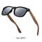 Polarized Wooden Sunglasses With UV Protection And Lightweight Frame 9