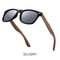 Polarized Wooden Sunglasses With UV Protection And Lightweight Frame 9