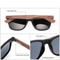 Polarized Wooden Sunglasses With UV Protection And Lightweight Frame 4