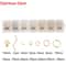 Jewelry Making Kit With Jump Rings Clasps And Earring Hooks 13