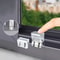 Sliding Window Safety Lock Clips For Home Security And Screen Fixing 0