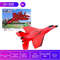 24G FixedWing Foam RC Airplane Toy With Launcher Grip 3
