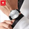 Dual Calendar Quartz Dress Watch For Men With Luminous Display 0