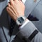Square Quartz Mens Watch With Luminous Display And Date Week Function 3