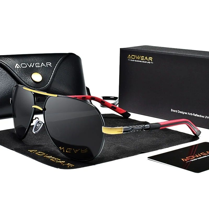 Aviation Polarized Aluminum Sunglasses For Driving  Outdoor Use 9