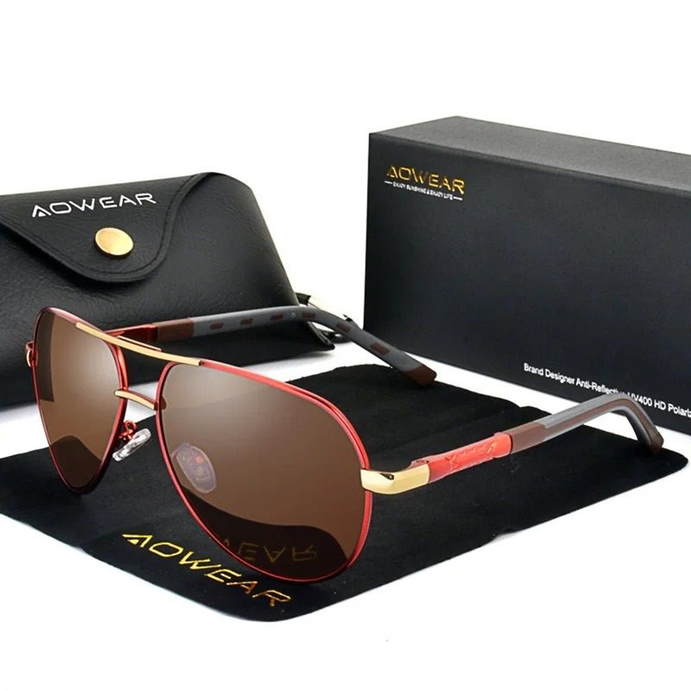 Aviation Polarized Aluminum Sunglasses For Driving  Outdoor Use 11