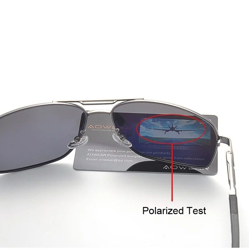 Aviation Polarized Aluminum Sunglasses For Driving  Outdoor Use 3