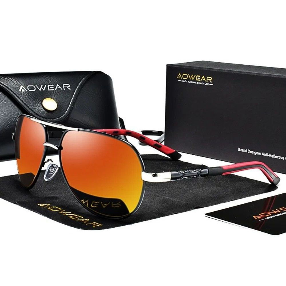 Aviation Polarized Aluminum Sunglasses For Driving  Outdoor Use 6