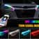 RGB Flowing LED Daytime Running Light Strips With Turn Signal Function 0