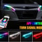 RGB Flowing LED Daytime Running Light Strips With Turn Signal Function 0