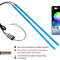 RGB Flowing LED Daytime Running Light Strips With Turn Signal Function 4