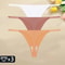 3 Pack Seamless Thong Underwear For Women Low Waist Bikini Panties 17