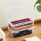 Translucent Large Capacity Pencil Case Organizer 4