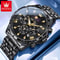 Luxury Mens Chronograph Watch With Moon Phase And Waterproof Design 9