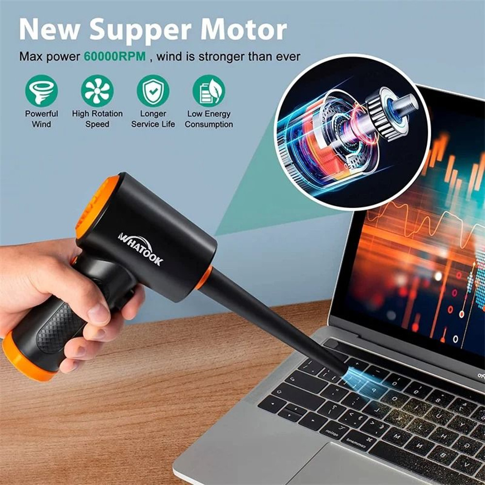 Portable Electric Air Duster With 3 Speed Settings 3