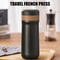 DoubleWall Stainless Steel French Press Coffee Tea Maker 0