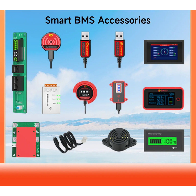 Smart BMS Bluetooth WiFi LCD And Communication Modules 0