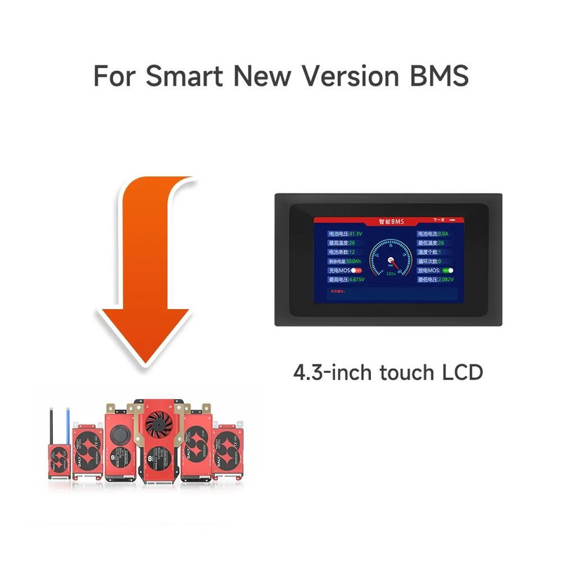 Smart BMS Bluetooth WiFi LCD And Communication Modules 11
