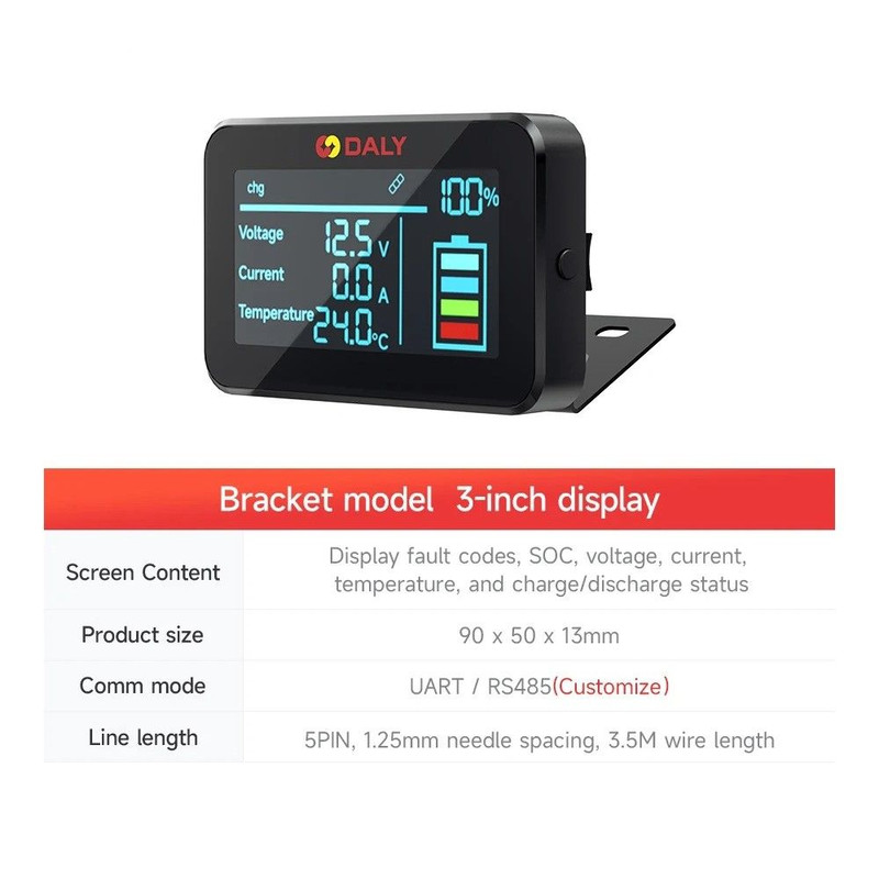 Smart BMS Bluetooth WiFi LCD And Communication Modules 16
