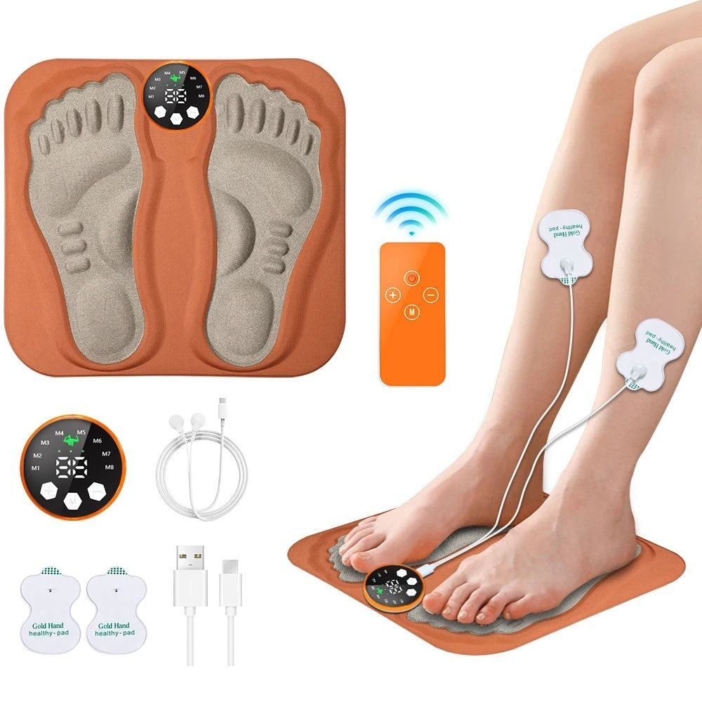 EMS Foot Massage Mat With Multiple Modes Levels 0