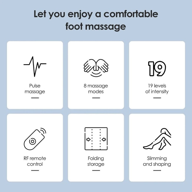 EMS Foot Massage Mat With Multiple Modes Levels 5