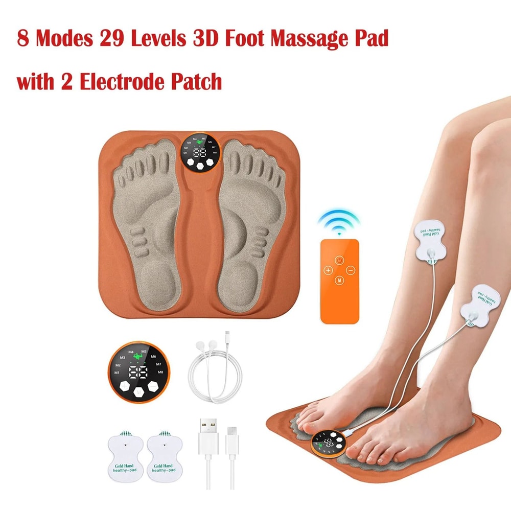 EMS Foot Massage Mat With Multiple Modes Levels 7