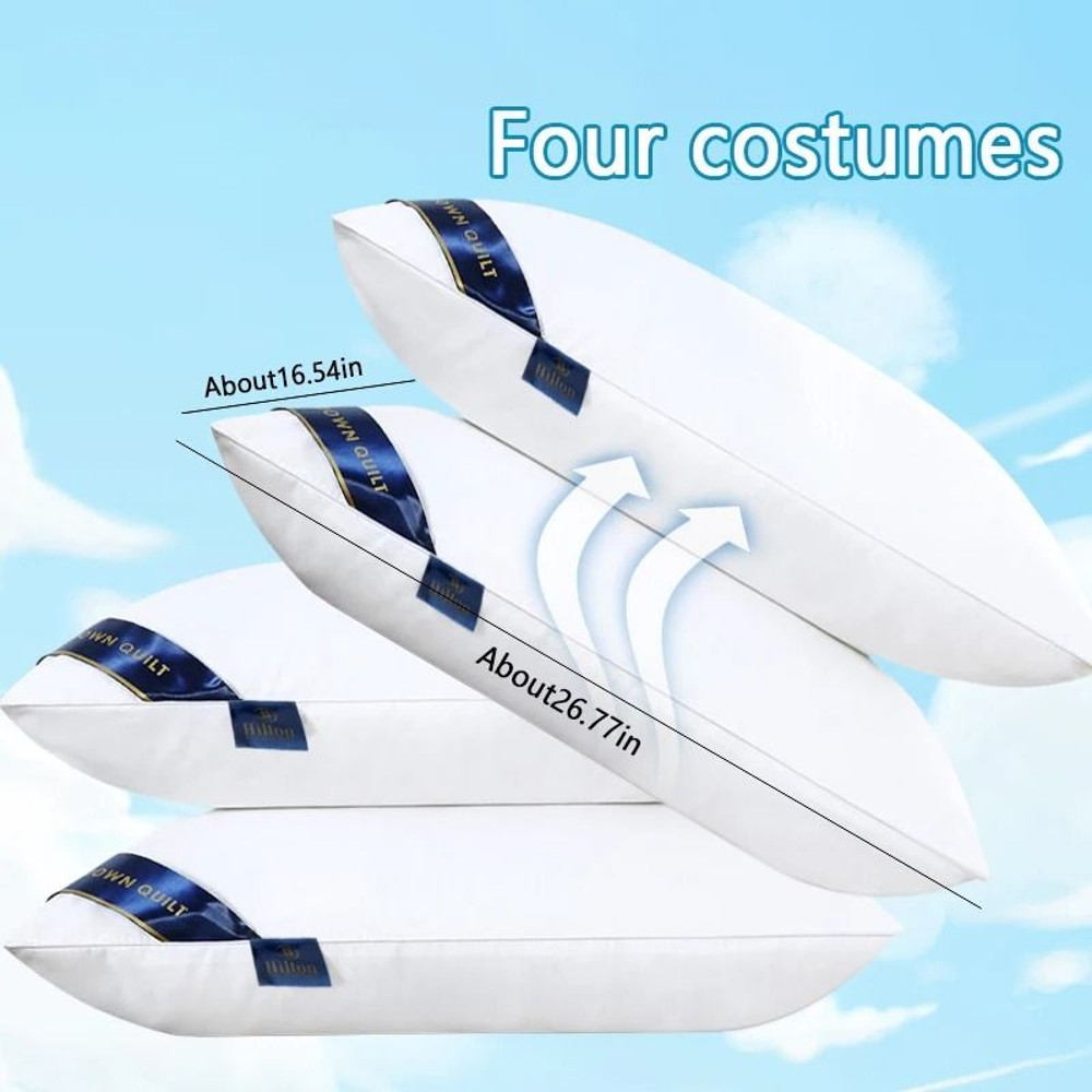 Luxury Hotel Quality Bed Pillows For Healthy Comfortable Sleep 3