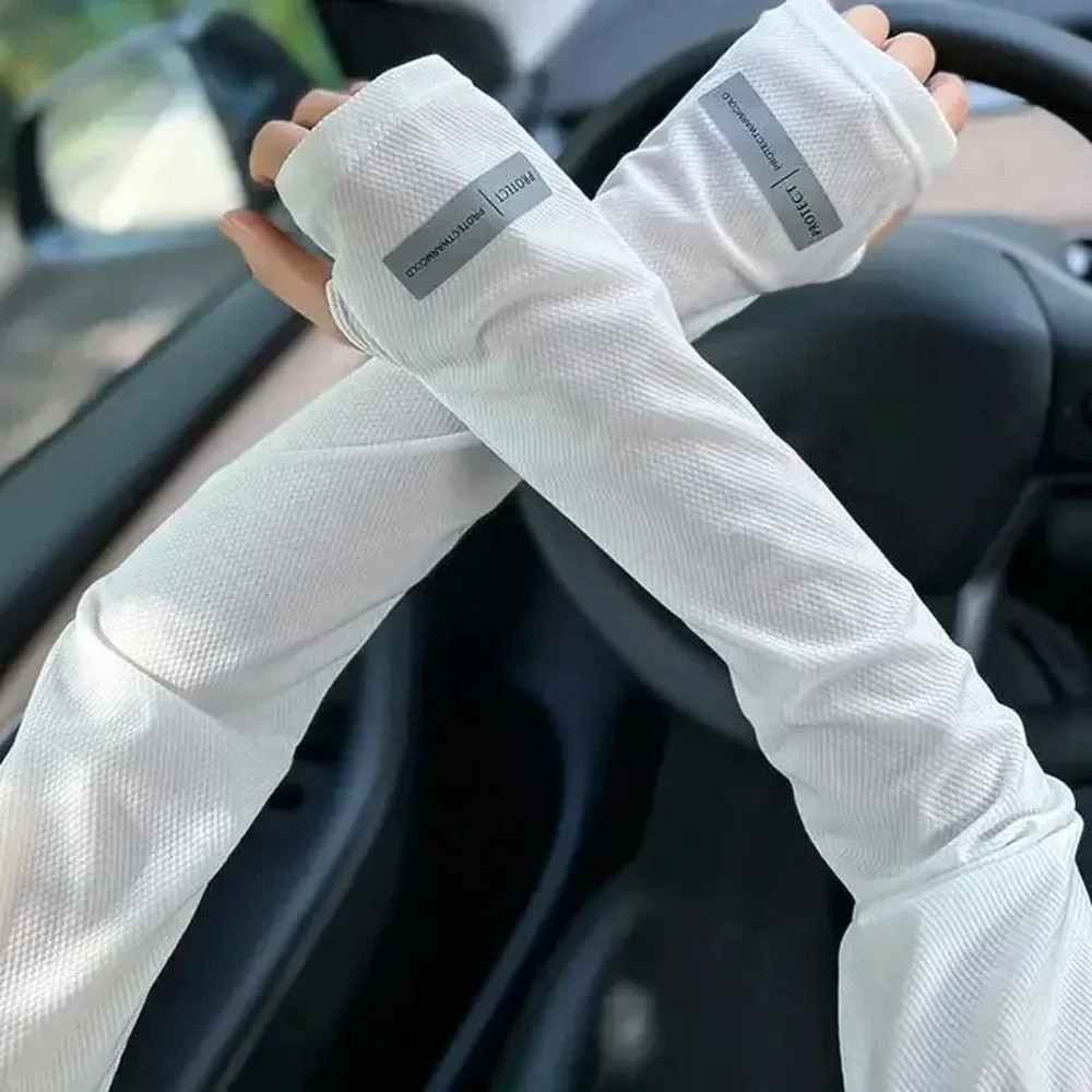 Oversized Ice Sleeves With UV Protection For Men Summer Outdoor Wear 9