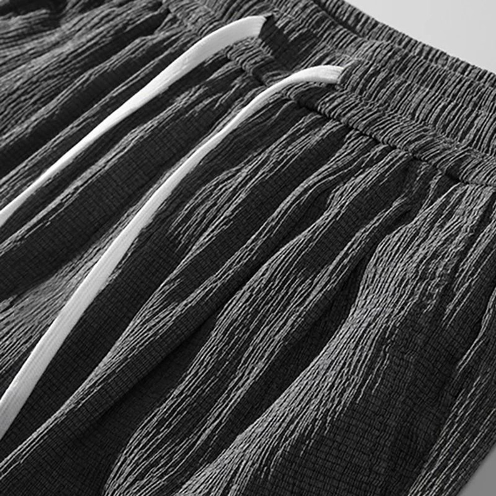 Mens Ice Silk Sports Shorts Thin Breathable Casual 4