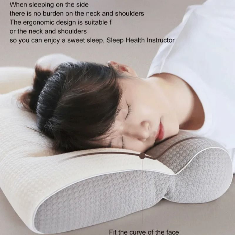Neck Support Pillow With Zoning Design 4