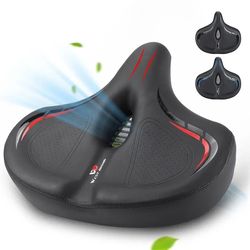 oversized comfort bike saddle wide sofa-style universal seat