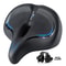 Oversized Comfort Bike Saddle Wide SofaStyle Universal Seat 8