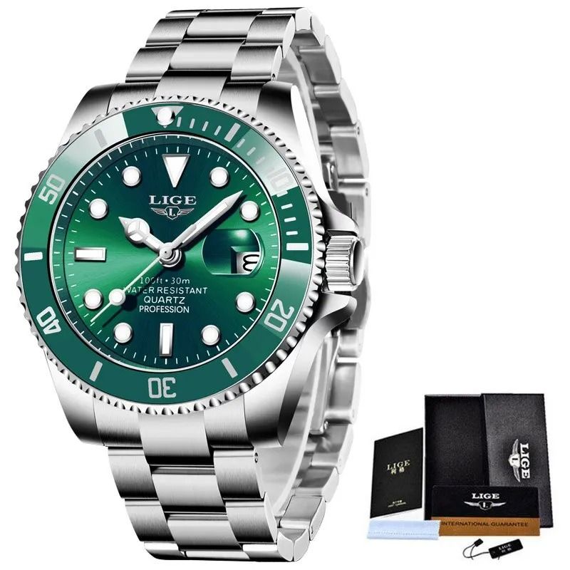 Luxury Diver Watch 30 ATM Waterproof With Date Display 6