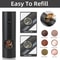 Electric Automatic Salt Pepper Grinder With LED Light And Adjustable Coarseness 3