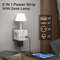 3Outlet Desk Lamp Power Strip With USB TypeC Ports 0