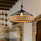 Nordic Vintage Twine Industrial Chandelier Adjustable Pendant Light 6