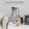 Wall Socket Cube Extender With USB And Type C Charging 4
