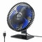 Portable USB Desk Fan With Adjustable Speeds 7