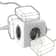 EU Power Strip Cube With 5 AC Outlets 2