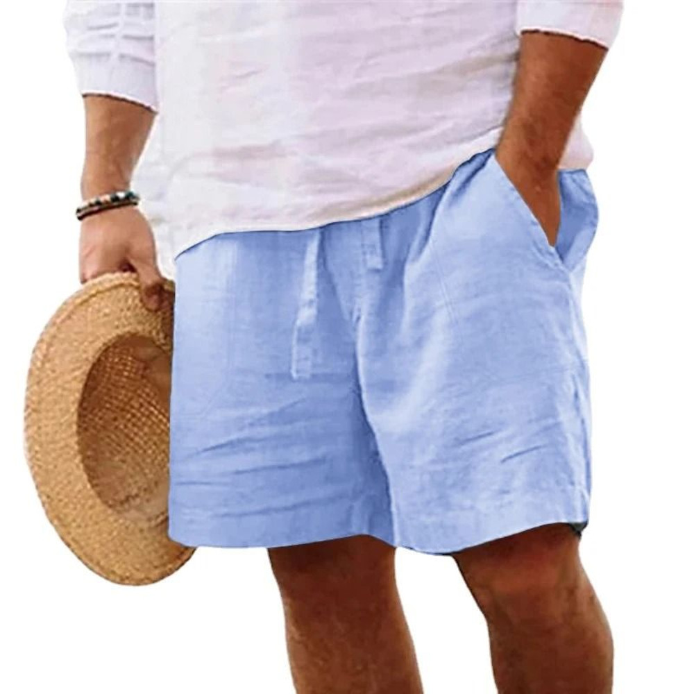Mens Lightweight Cotton Shorts For Gym And Beach 6