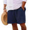 Mens Lightweight Cotton Shorts For Gym And Beach 7