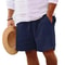 Mens Lightweight Cotton Shorts For Gym And Beach 7