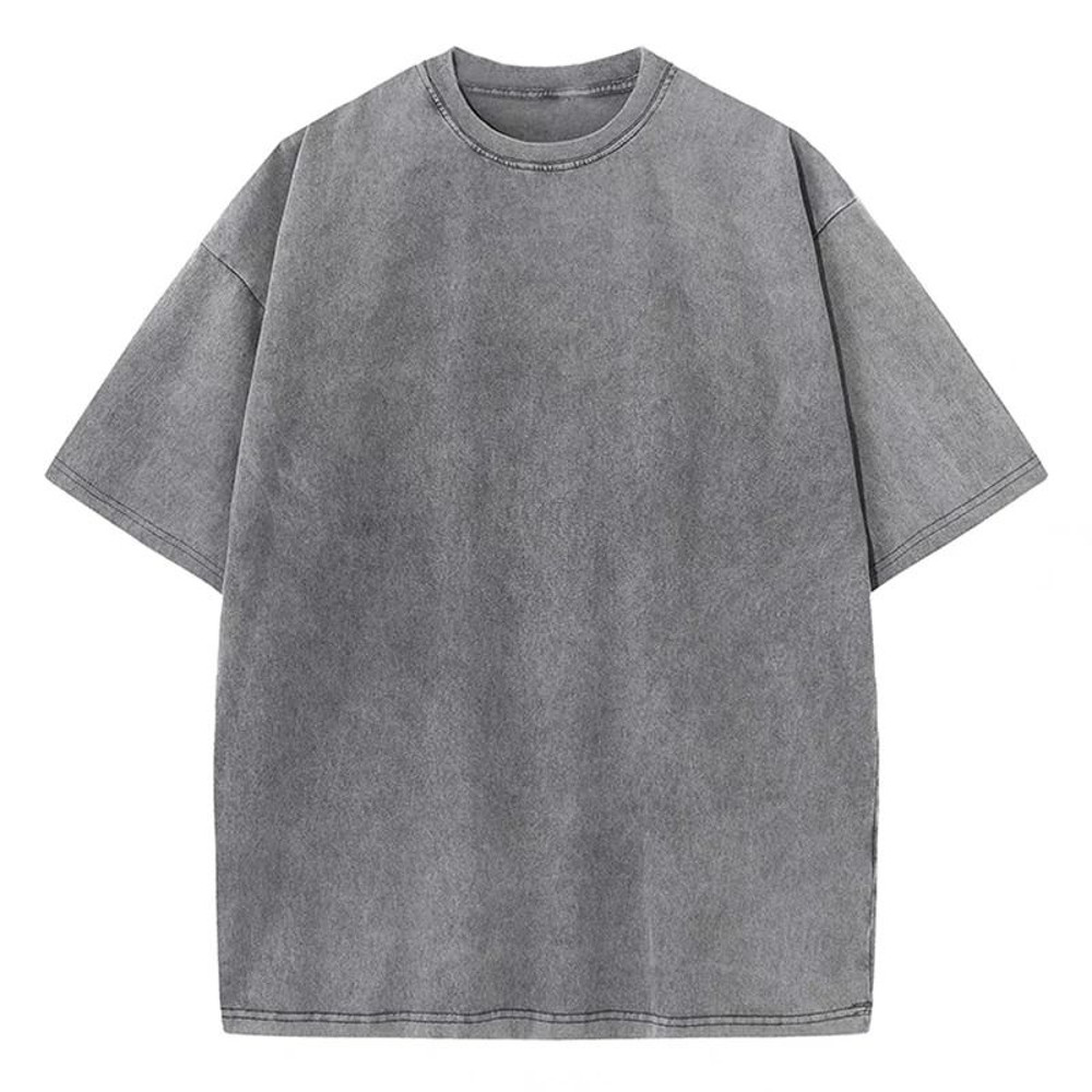 Retro Oversized Heavyweight Cotton TShirt 11