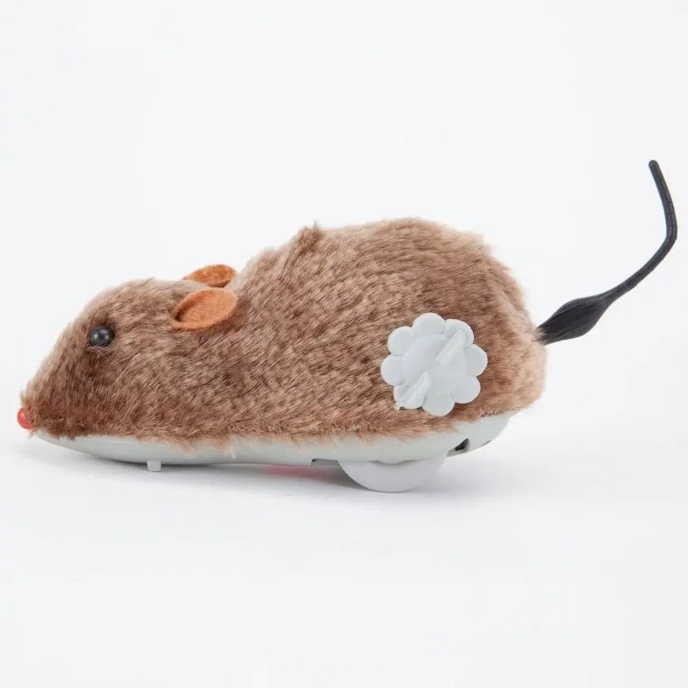 Lifelike Plush Running Mouse Toy For Cats And Pets 3