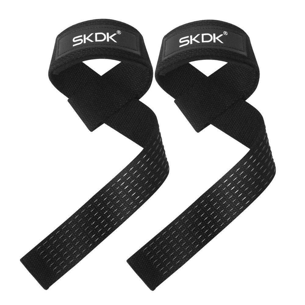 Weightlifting Wrist Straps With AntiSlip Silicone 14