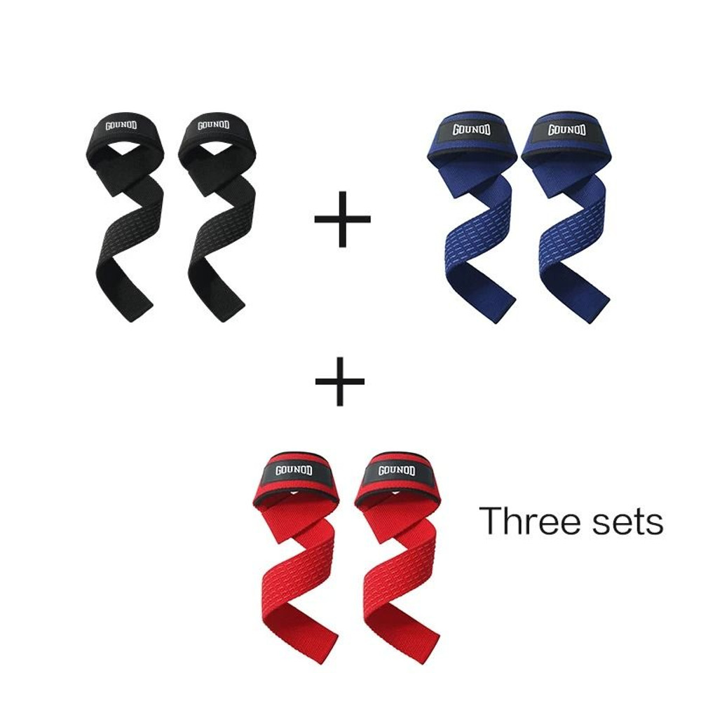 Weightlifting Wrist Straps With AntiSlip Silicone 1