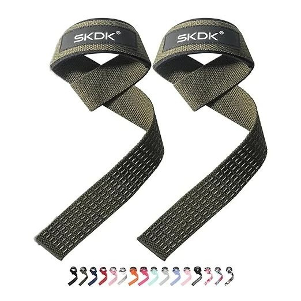 Weightlifting Wrist Straps With AntiSlip Silicone 6